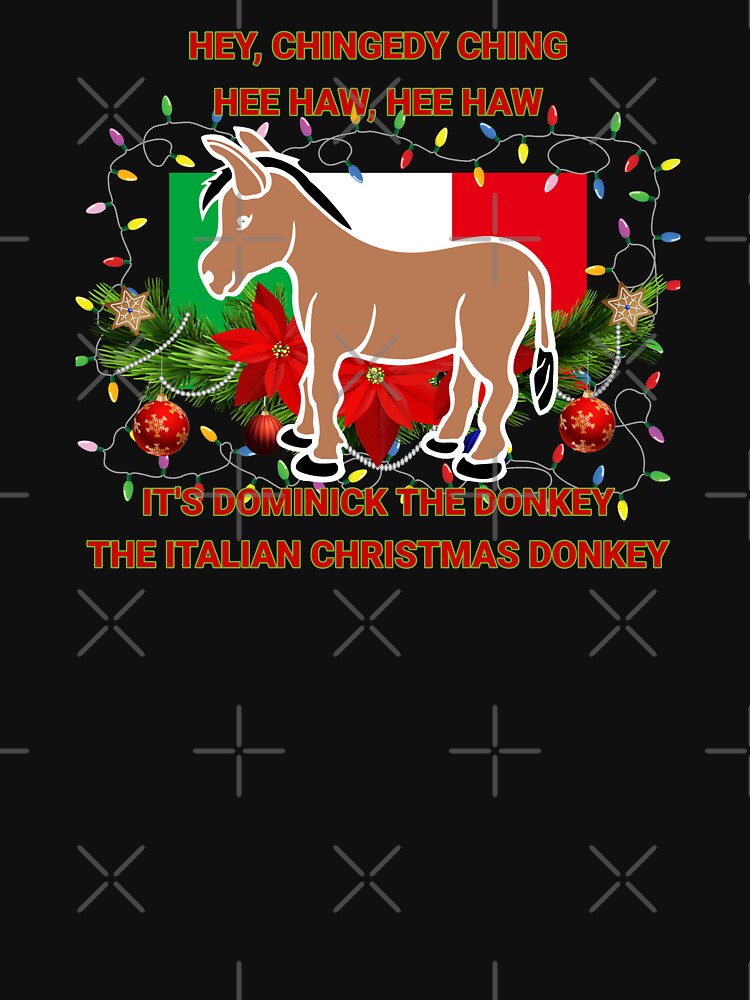 dominick the italian christmas donkey stuffed animal