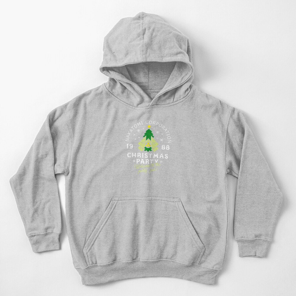 Die Hard Nakatomi Corp Christmas Party Kids Pullover Hoodie