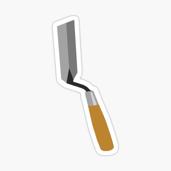 Square Trowel Sticker For Sale By Axlord Redbubble