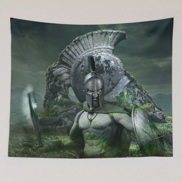 Item preview, SPARTAN ACHILLES:GREEK WARRIOR designed and sold by johnnyssandart.