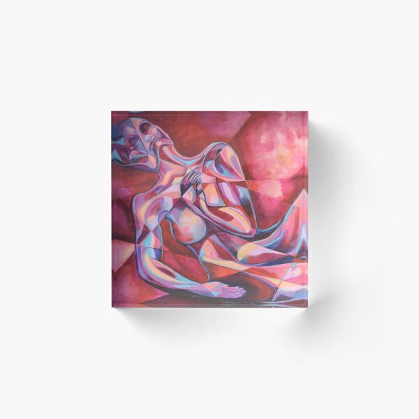 In Rainbows Acrylic Block