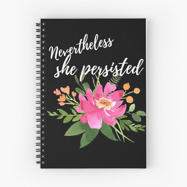 Item preview, Nevertheless She Persisted Inspirational Quote designed and sold by Linda Roisum.