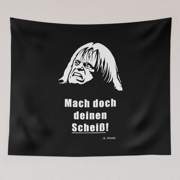 Artikelvorschau, Klaus Kinski - Scheiß entworfen und verkauft von Fetzenbude.