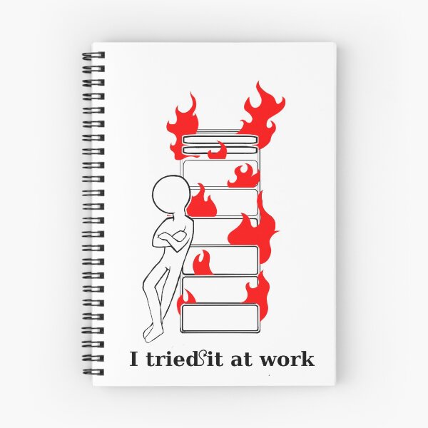 Item preview, I tried it at work designed and sold by mdeshaye.