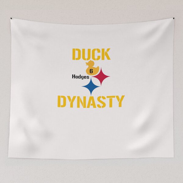 Item preview, Pittsburgh Football Fans Duck Hodges Dynasty designed and sold by JulyDesigns.