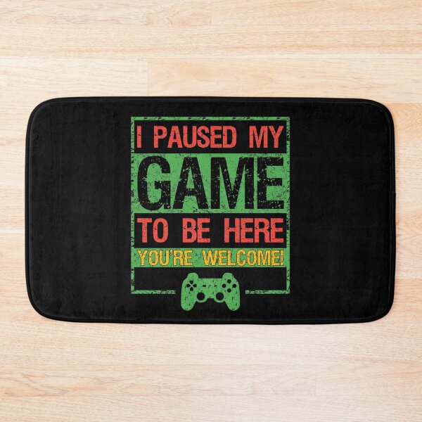 Item preview, I Paused My Game To Be Here Vintage Design Great Gift For Video Game Lovers Funny Gamers designed and sold by naworas.