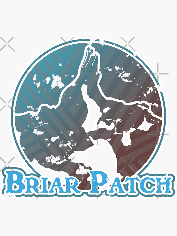 "Briar Patch" Sticker for Sale by DevonDisneyland Redbubble