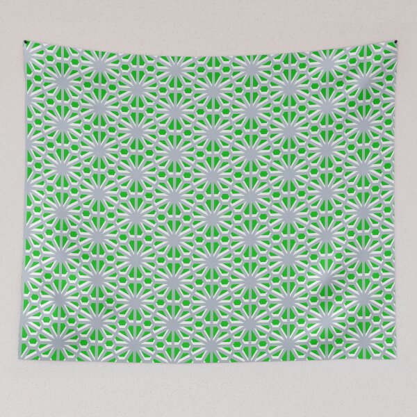 Item preview, Optical lace geometric flower seamless pattern designed and sold by Blacklinesw9.