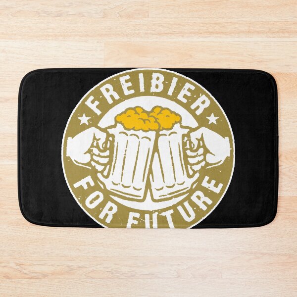 Item preview, Free beer for Future I Funny beer saying designed and sold by ChrisFeil.