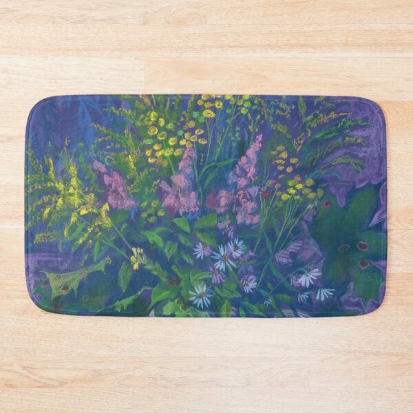Item preview, Twilight and Goldenrod, Summer Flowers Still Life Pastel designed and sold by Julia Khoroshikh.