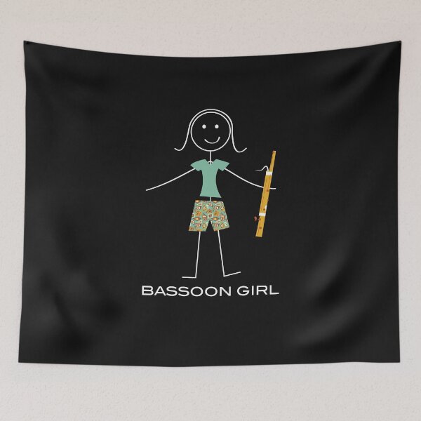 Item preview, Funny Womens Bassoon Design designed and sold by whyitsme.