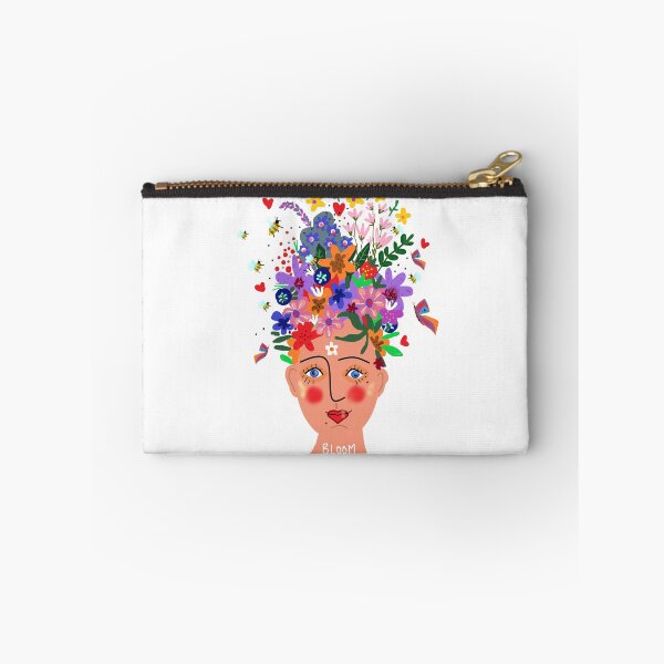 Item preview, La fée des abeilles et des fleurs on white designed and sold by AWAarts.