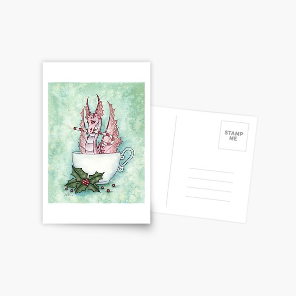 Perfectly Peppermint Postcard