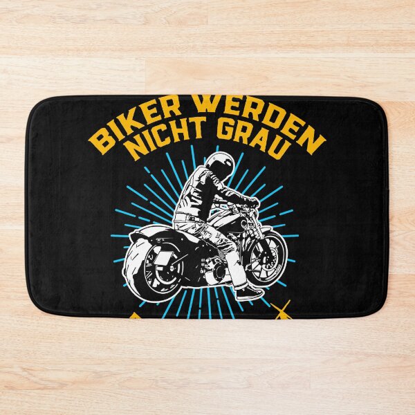 Item preview, Biker will not be gray THIS is Chrome I Birthday Gift designed and sold by ChrisFeil.