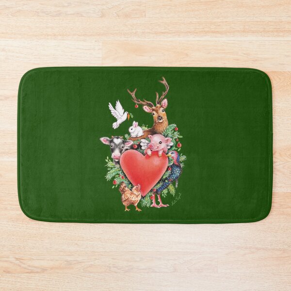Item preview, Xmas heart by Maria Tiqwah designed and sold by Maria Tiqwah.
