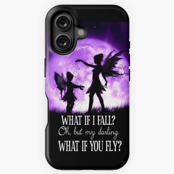 Item preview, What if I Fall? Oh, but my darling what if you fly? designed and sold by JulieFainArt.