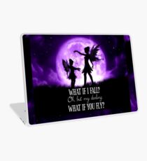 What if I Fall? Oh, but my darling what if you fly? Laptop Skin