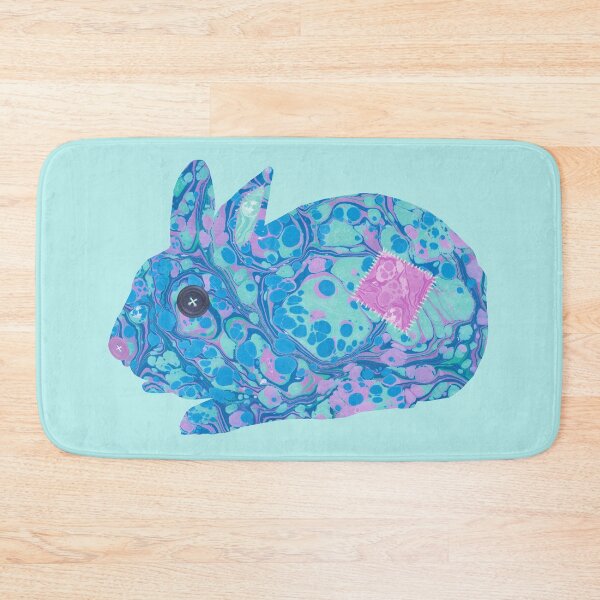 Item preview, Wonky Patched Bunny  designed and sold by MarbleCloud.