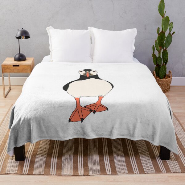 Item preview, Atlantic Puffin walking towards you designed and sold by stephaniepeters.