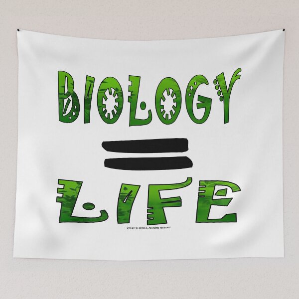 Item preview, Biology = Life Graphic designed and sold by 28TEES.