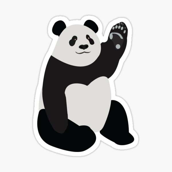 Item preview, Waving Panda designed and sold by KCPetPortraits.