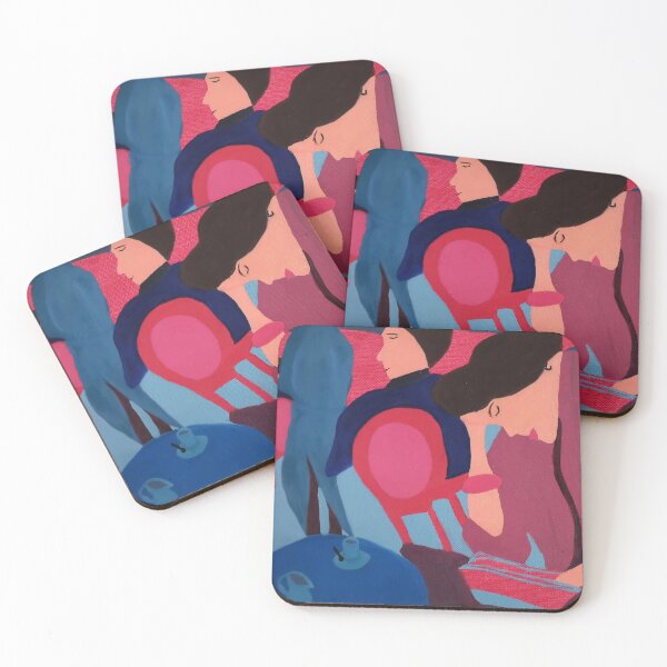 Item preview, Woman in a café  designed and sold by Lea Nasnas.