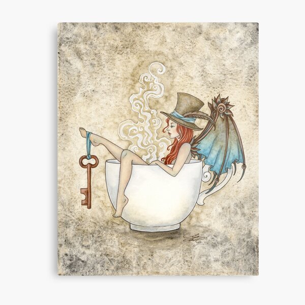 Aperçu de l'œuvre Bain de vapeur créée et vendue par AmyBrownArt.