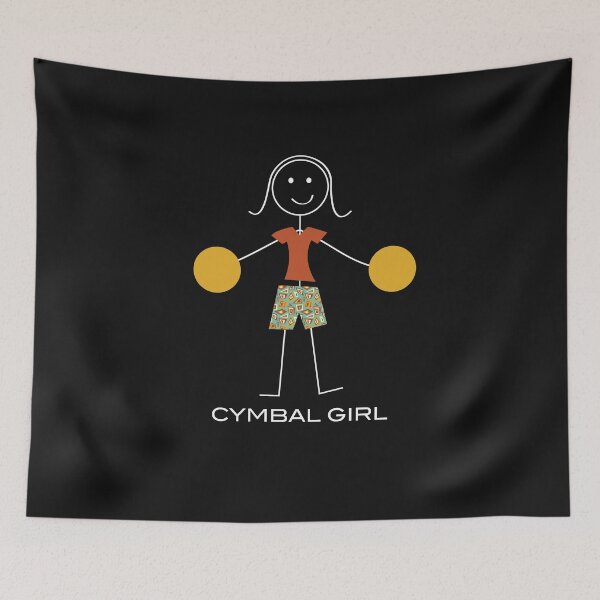 Item preview, Funny Womens Cymbal Design designed and sold by whyitsme.