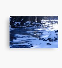 Ice Water Canvas Print