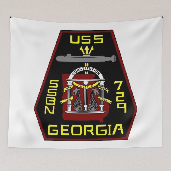 Item preview, USS Georgia SSBN 729 Crest designed and sold by Nikki SpaceStuffPlus.