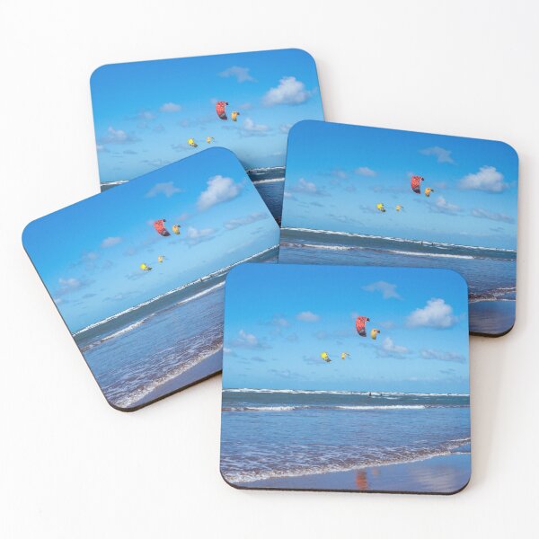 Item preview, Kite surfers at Westward Ho , Devon designed and sold by twymanphoto.