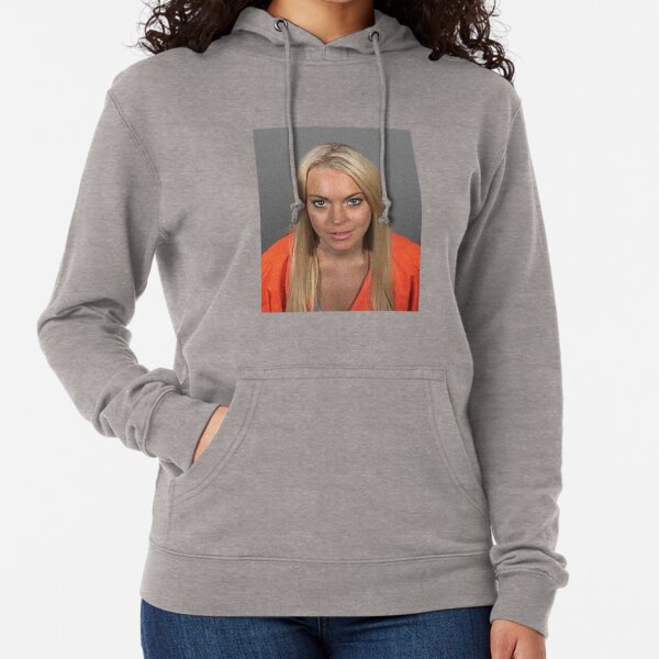 Lindsay lohan mugshot sales hoodie