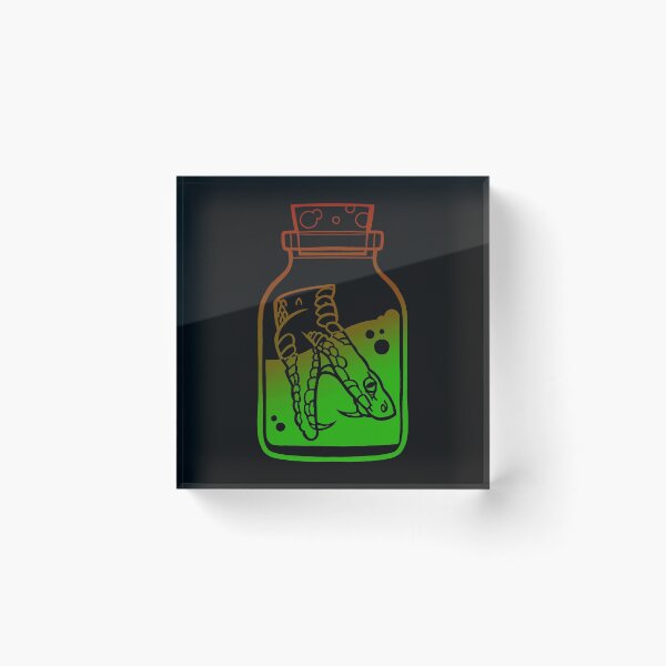 Item preview, poison jar black designed and sold by StarSailor.