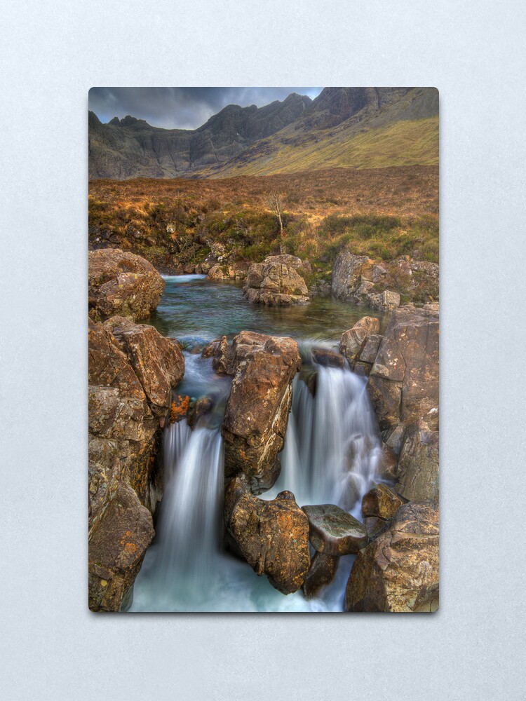 Alternate view of Fairy Pools (5) Metal Print