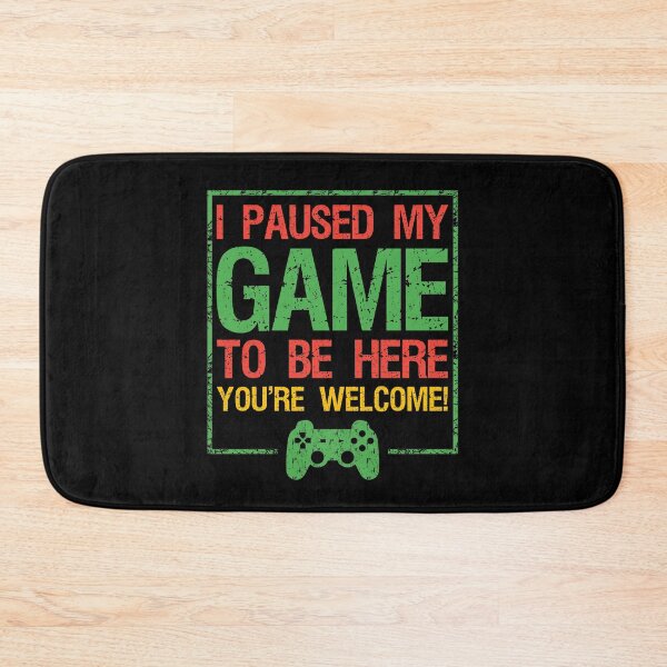 Item preview, I Paused My Game To Be Here Vintage Design Great Gift For Video Game Lovers Funny Gamers designed and sold by naworas.