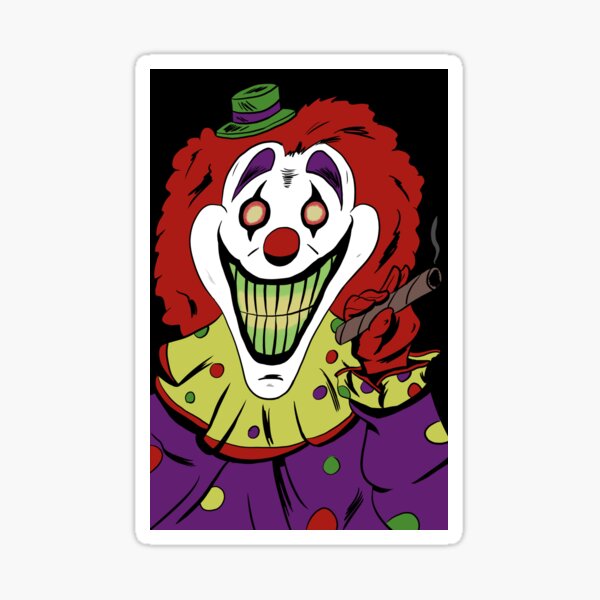 Artikel-Vorschau von Zeebo der Clown, designt und verkauft von blacksnowcomics.