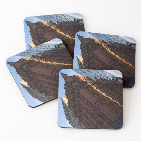 Item preview, Manhattan - an Angled View of the Potter Building at Sunrise designed and sold by Georgia Mizuleva.