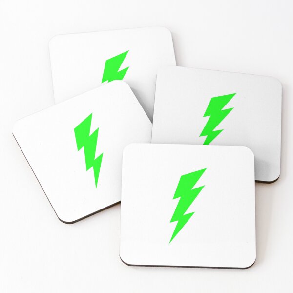 Item preview, neon green lime lightning bolt designed and sold by sarahhtaylor.