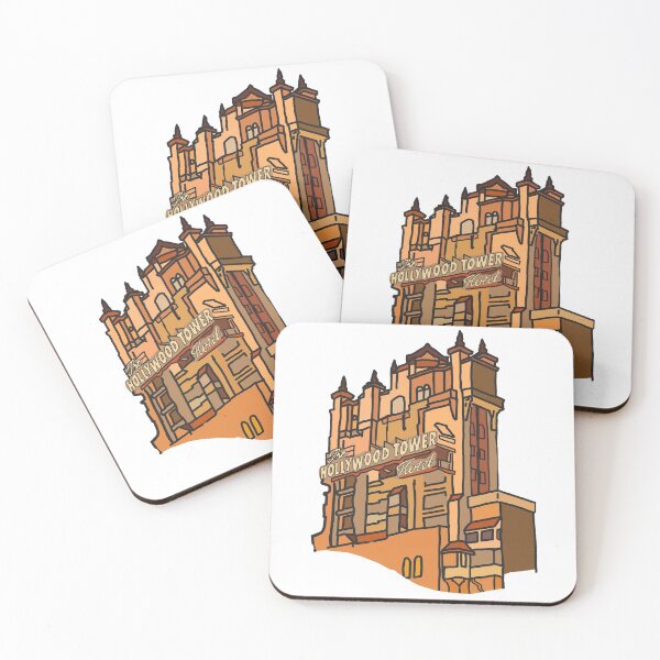Item preview, Hollywood Tower Hotel designed and sold by willowsbunnies.