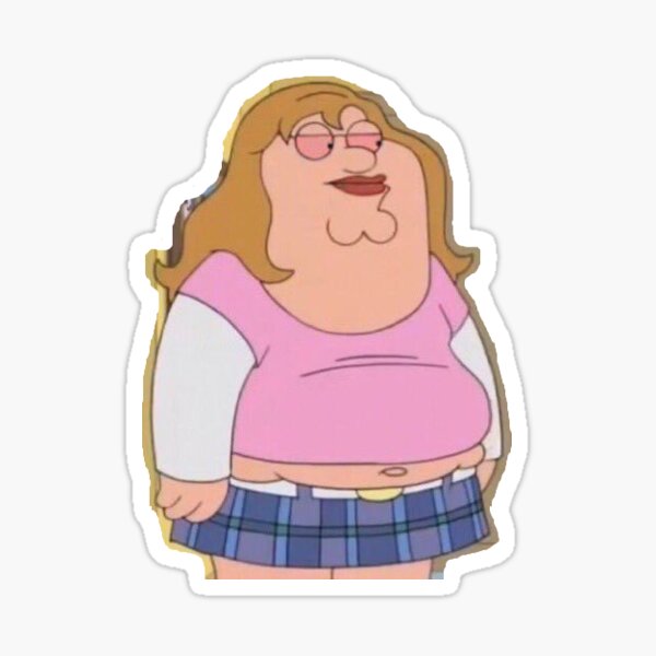 Peter Griffin Stickers Redbubble - roblox peter griffin decal