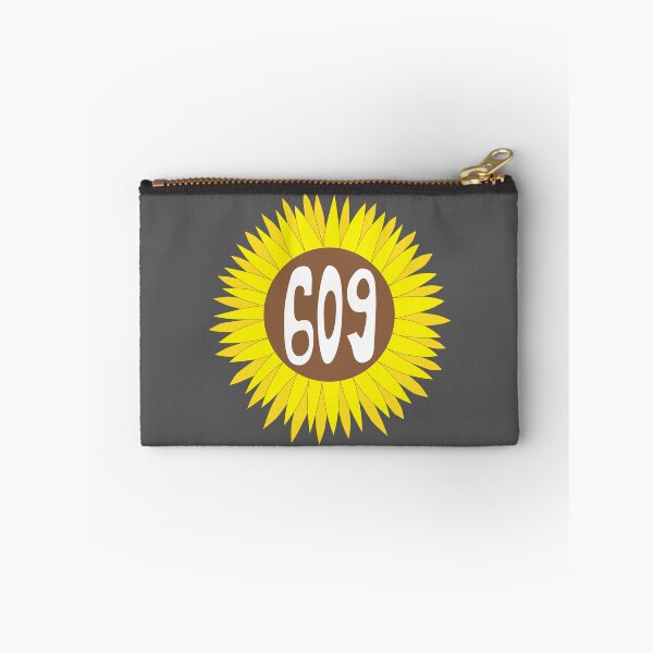 Item preview, Hand Drawn New Jersey Sunflower 609 Area Code designed and sold by itsrturn.