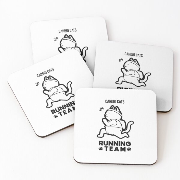 Item preview, Cardio Cats Running Team designed and sold by Lovlee Bee.