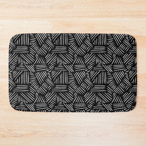 Item preview, Straw Bed Black and White designed and sold by majoihart.