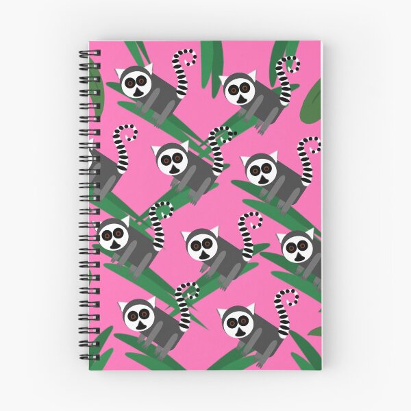 Item preview, Lemur Pattern Pink designed and sold by bunhuggerdesign.