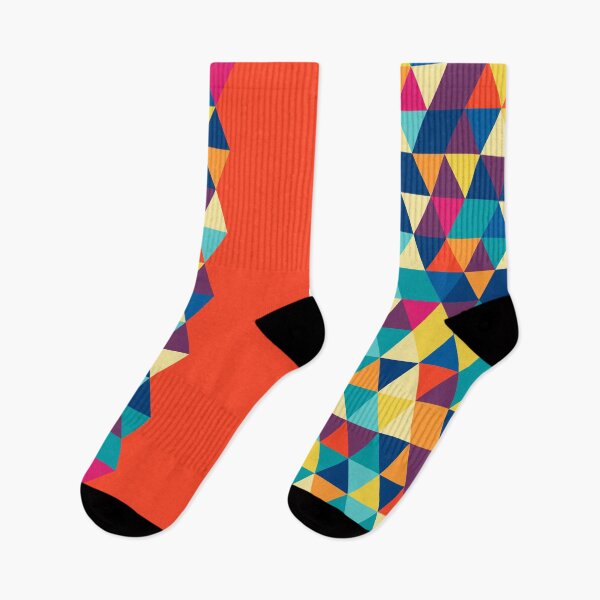 Item preview, MULTI COLOUR TRIANGLE PATTERN designed and sold by MallsD.