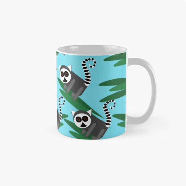 Item preview, Lemur Pattern Blue designed and sold by bunhuggerdesign.