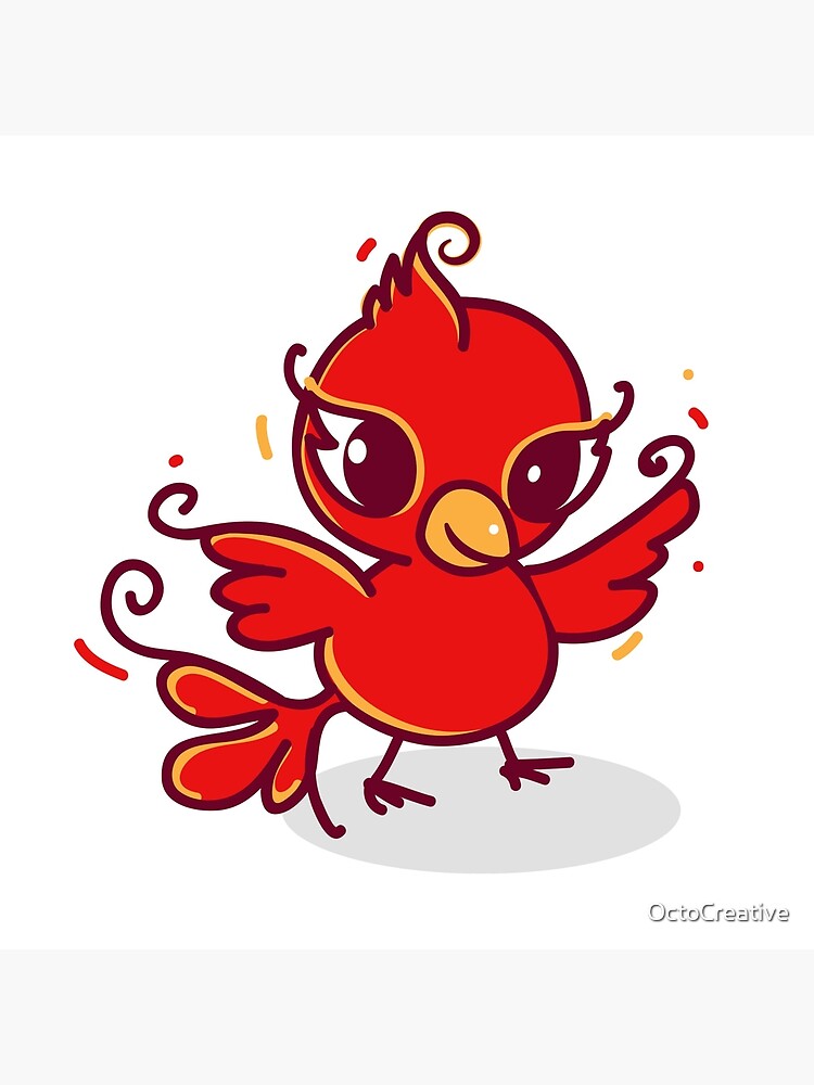 Baby phoenix bird