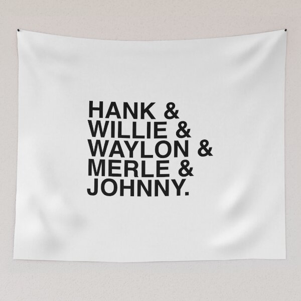 Item preview, Country Artist - Classic Country - Hank & Willie & Waylon & Merle & Johnny designed and sold by kschneck15.