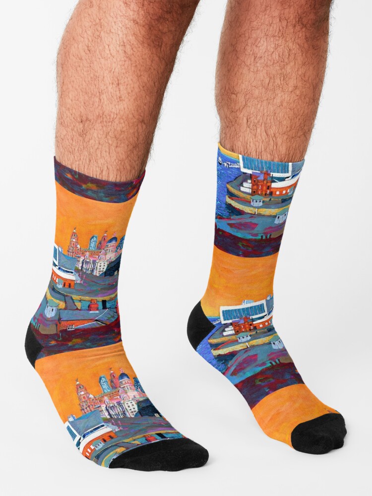 Orange best sale liverpool socks