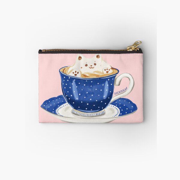Item preview, Latte art foam dog tea cup coffee designed and sold by Bachoochi.